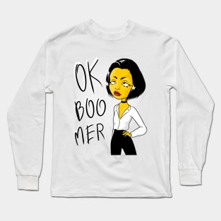 ok boomer Long Sleeve T-Shirt